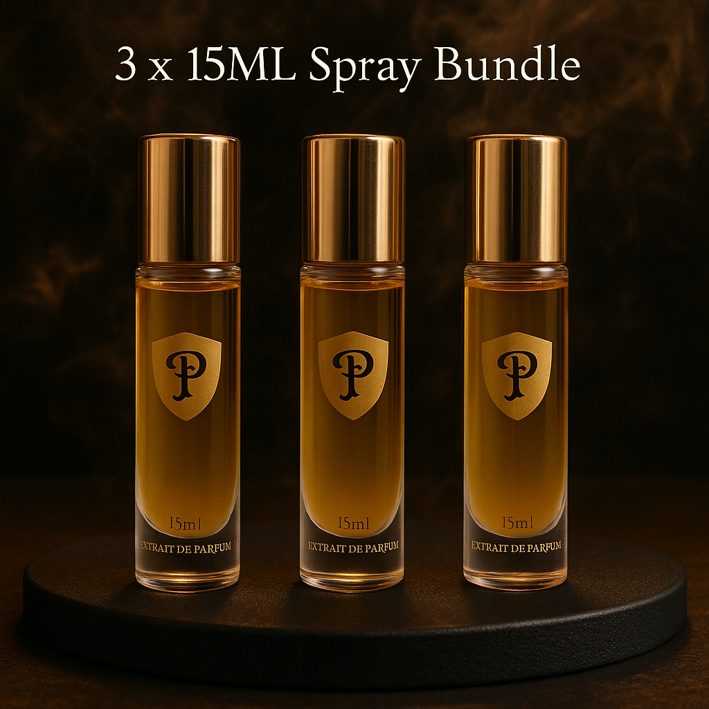 Set Of 3 15ML Extrait Sprays