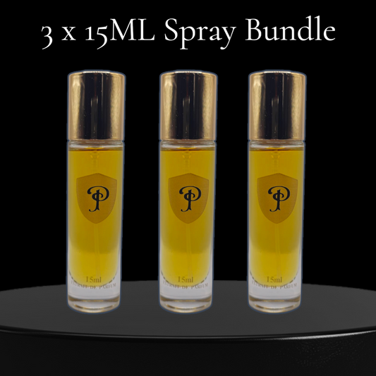 Set Of 3 15ML Extrait Sprays